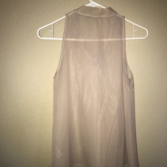 Nude Mesh blouse - Picture 2 of 3